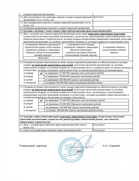 Выписка СРО от 10.06.2021 г. (стр. 2)